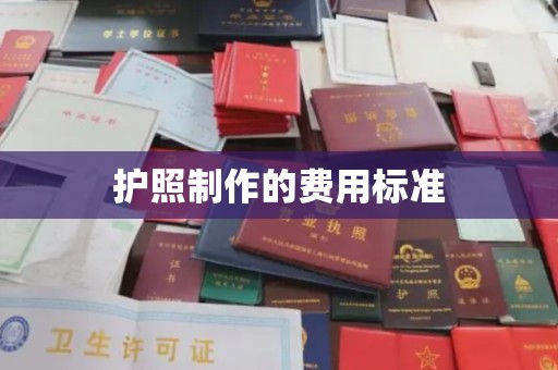 印台护照制作的费用标准